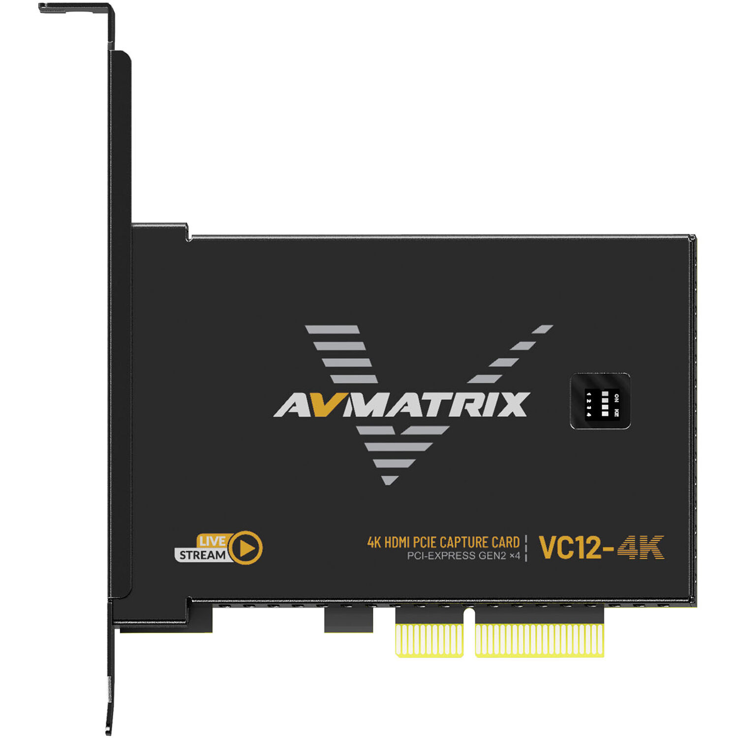 AVMATRIX VC12 Placa de Captura Card 4K UHD HDMI